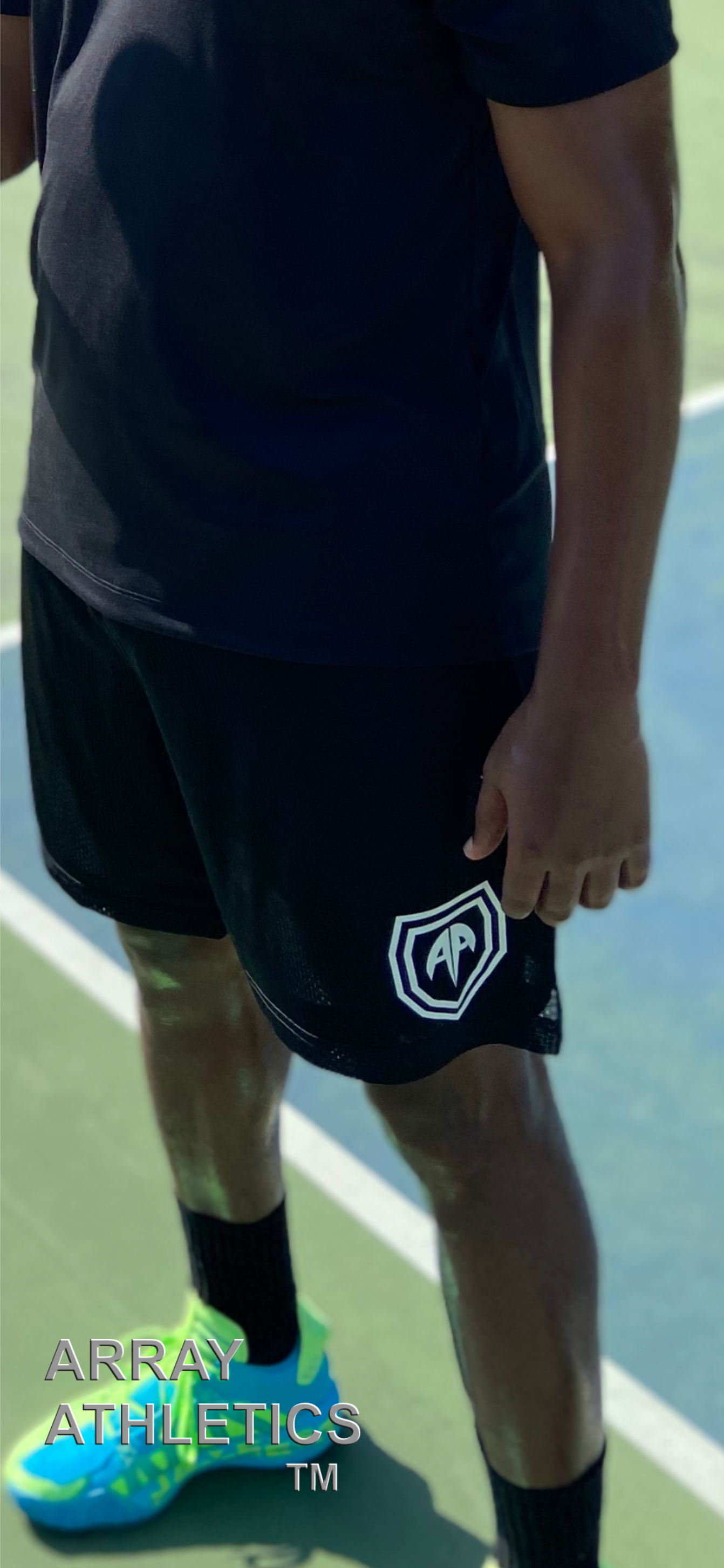 "PROVEN" Mesh Competitive Shorts, Black: MENS